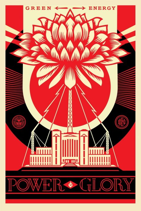 Green Power by Shepard Fairey