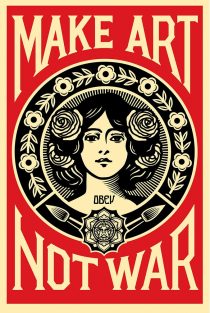 Make art not war
