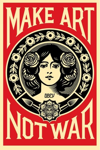 Make art not war