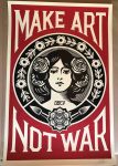 Make art not war